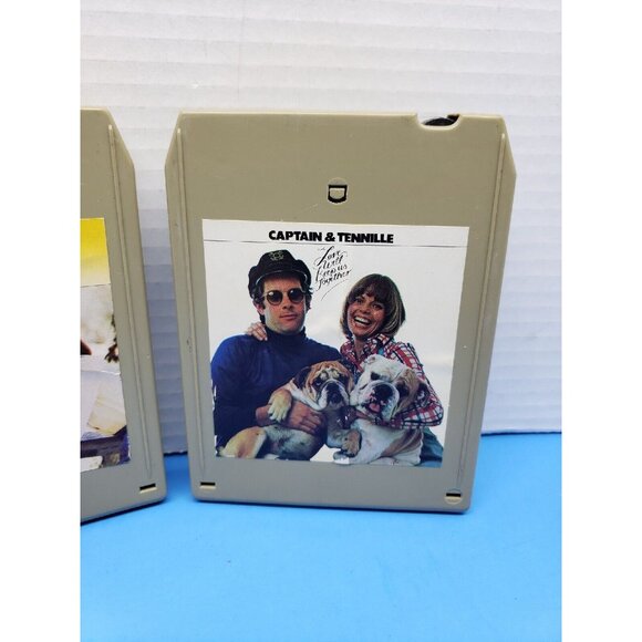 Captain & Tennille Love Will Keep Us Together / Song of Joy 8-Tracks (Untested) - Picture 3 of 6